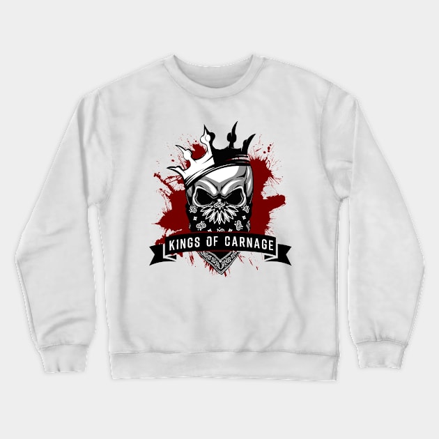 Kings of Carnage MC Crewneck Sweatshirt by Nicole James